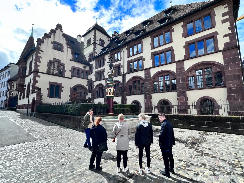Basel Archives with guide