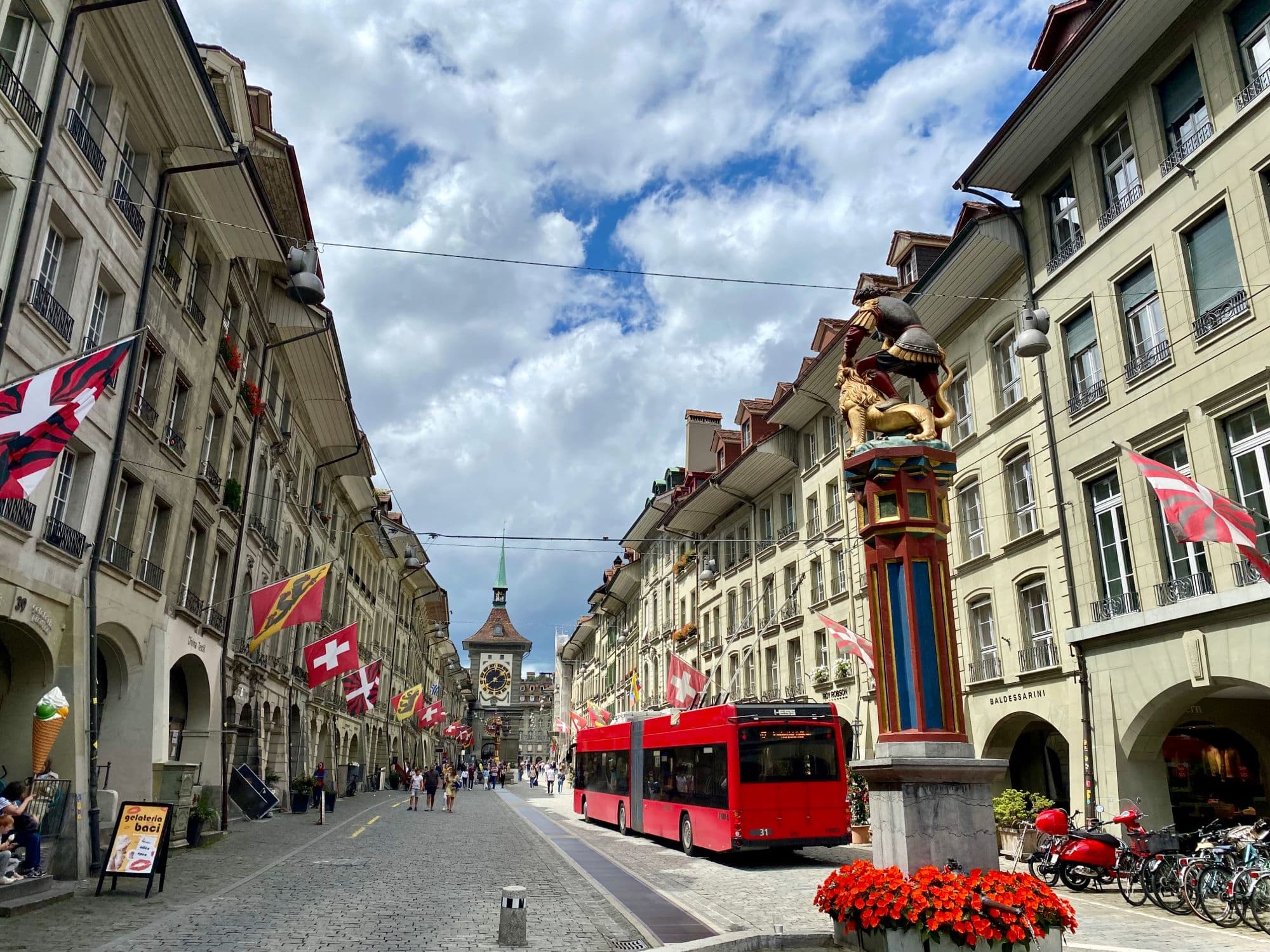Bern Old Town and Zytglogge Clock Tower