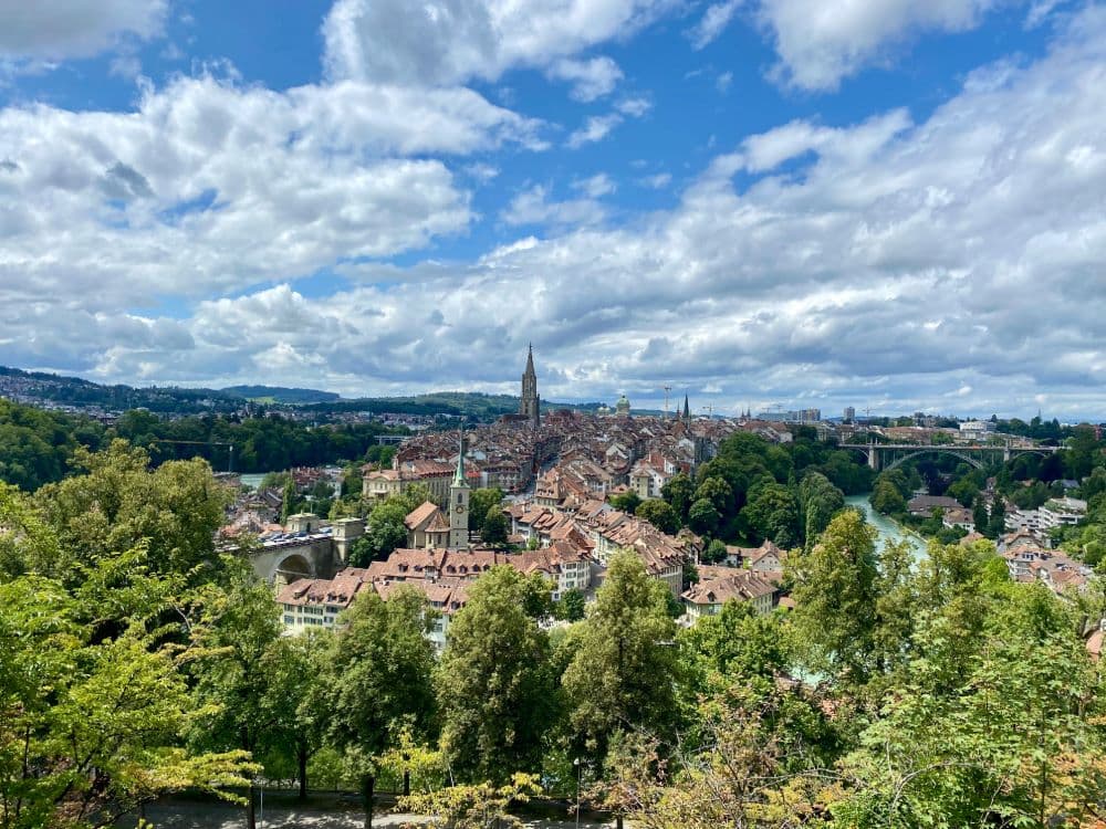 Bern UNESCO Old Town Skyline