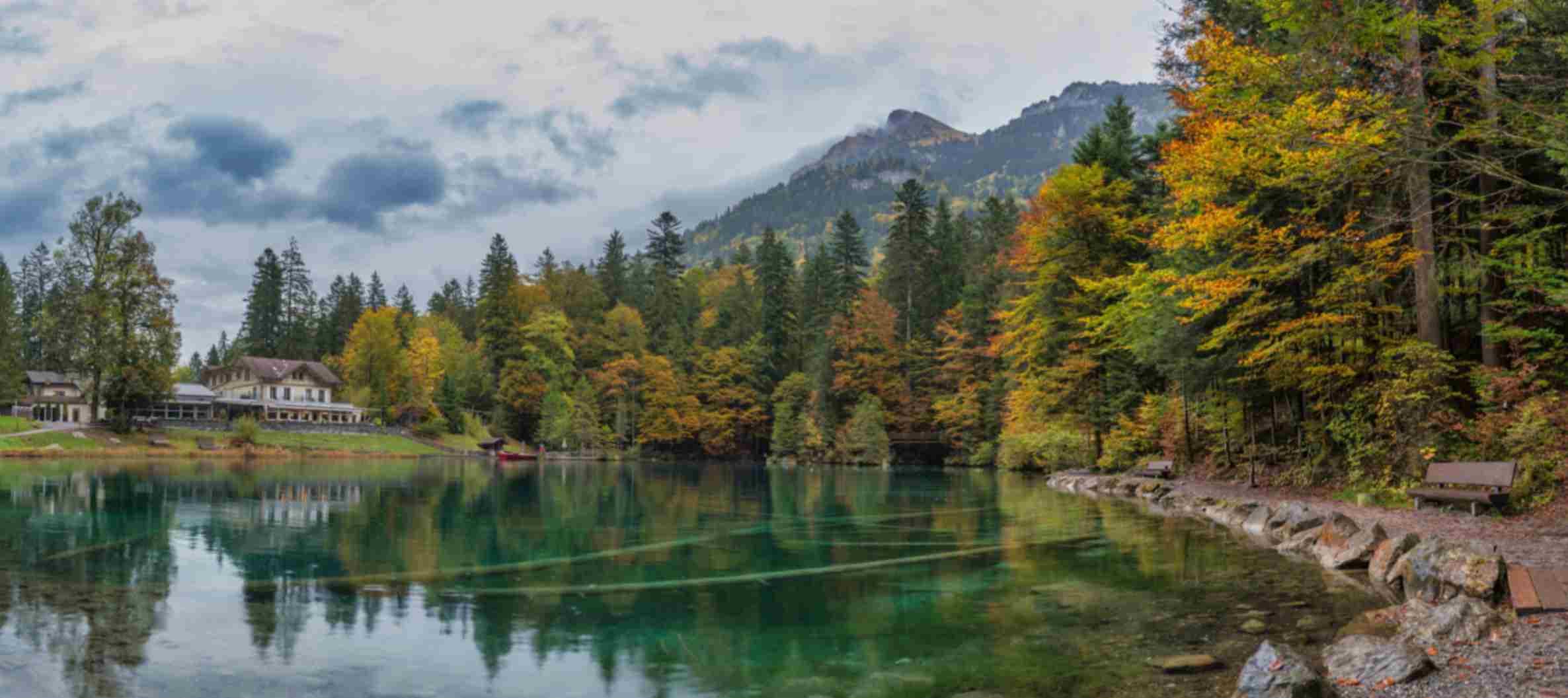 Blausee Lakeside Panorama