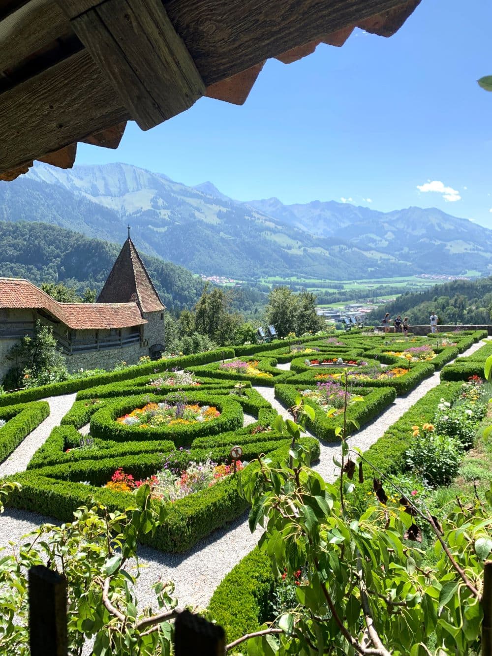 Château Gruyères Garden