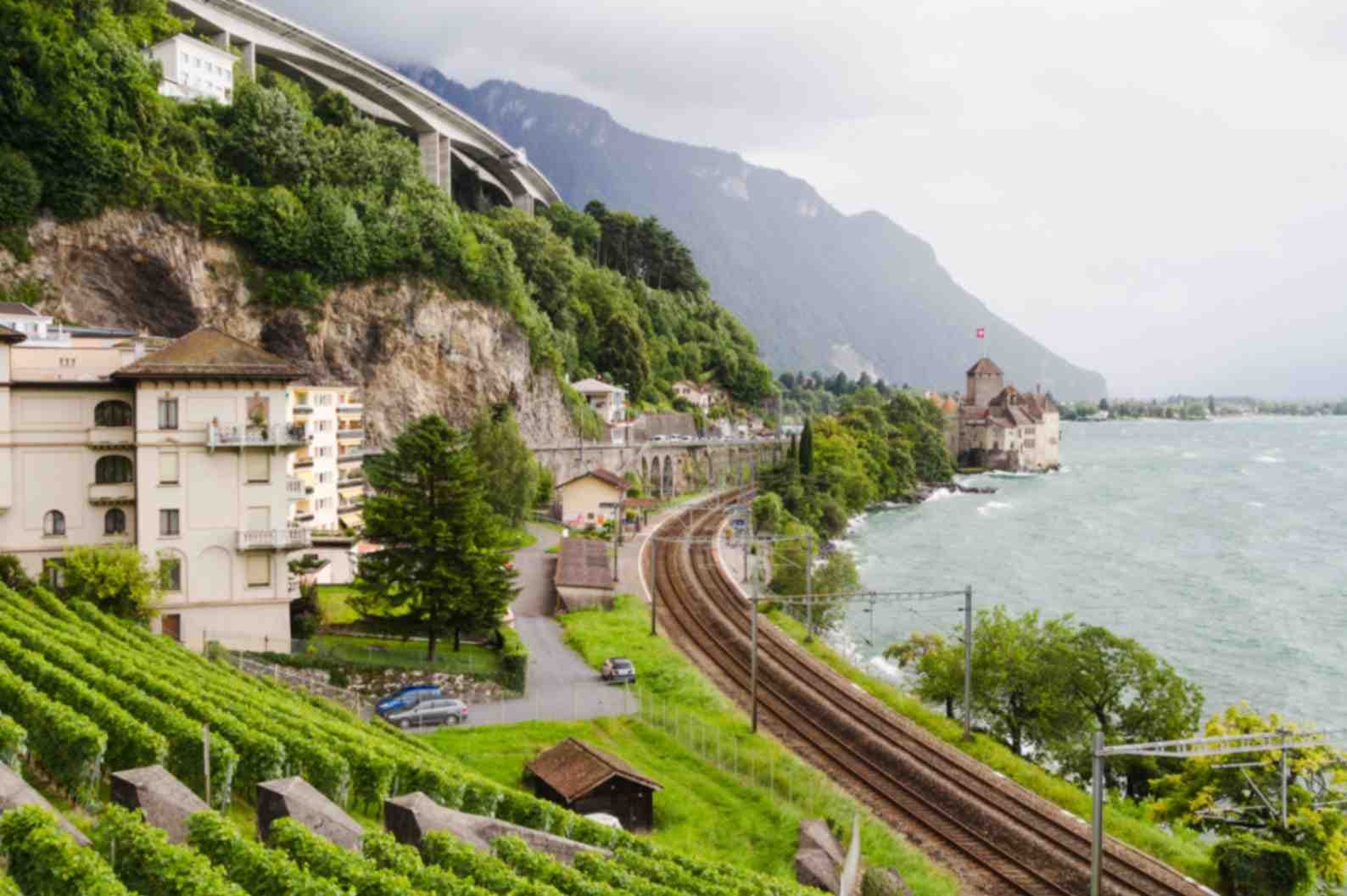 Chillon Castle & Swiss Riviera Railway