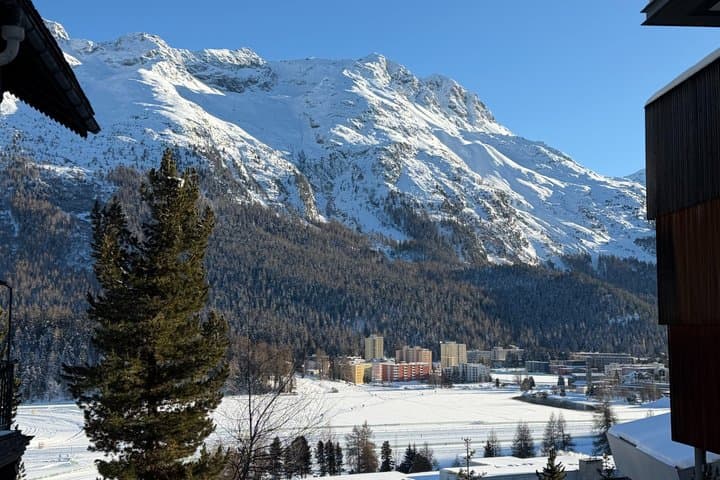 Engadine Valley Alpine Panorama