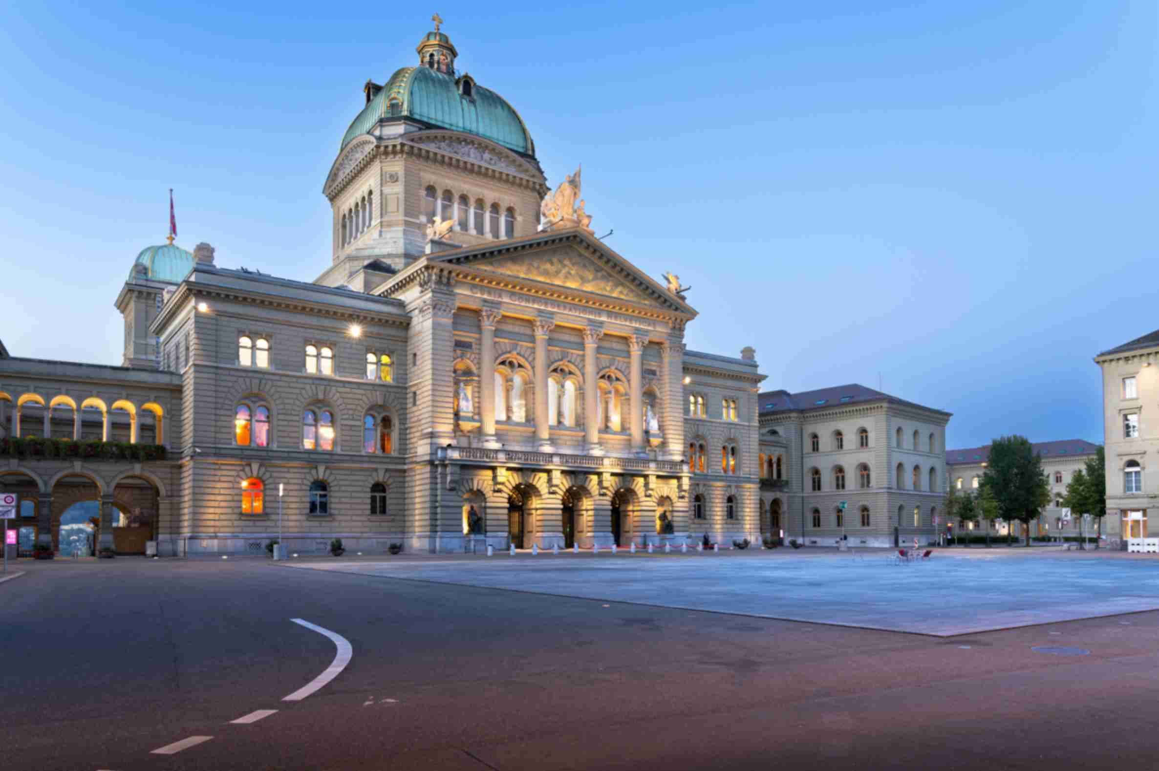 Schweizer Bundeshaus in Bern