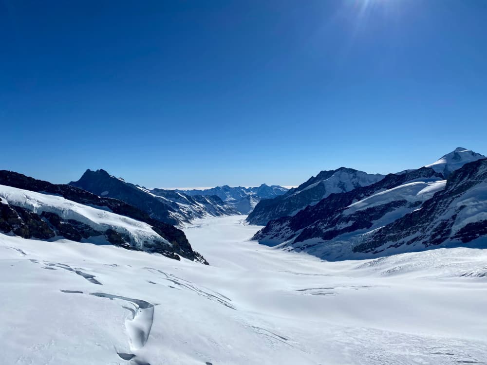 Jungfraujoch Aletsch Glacier