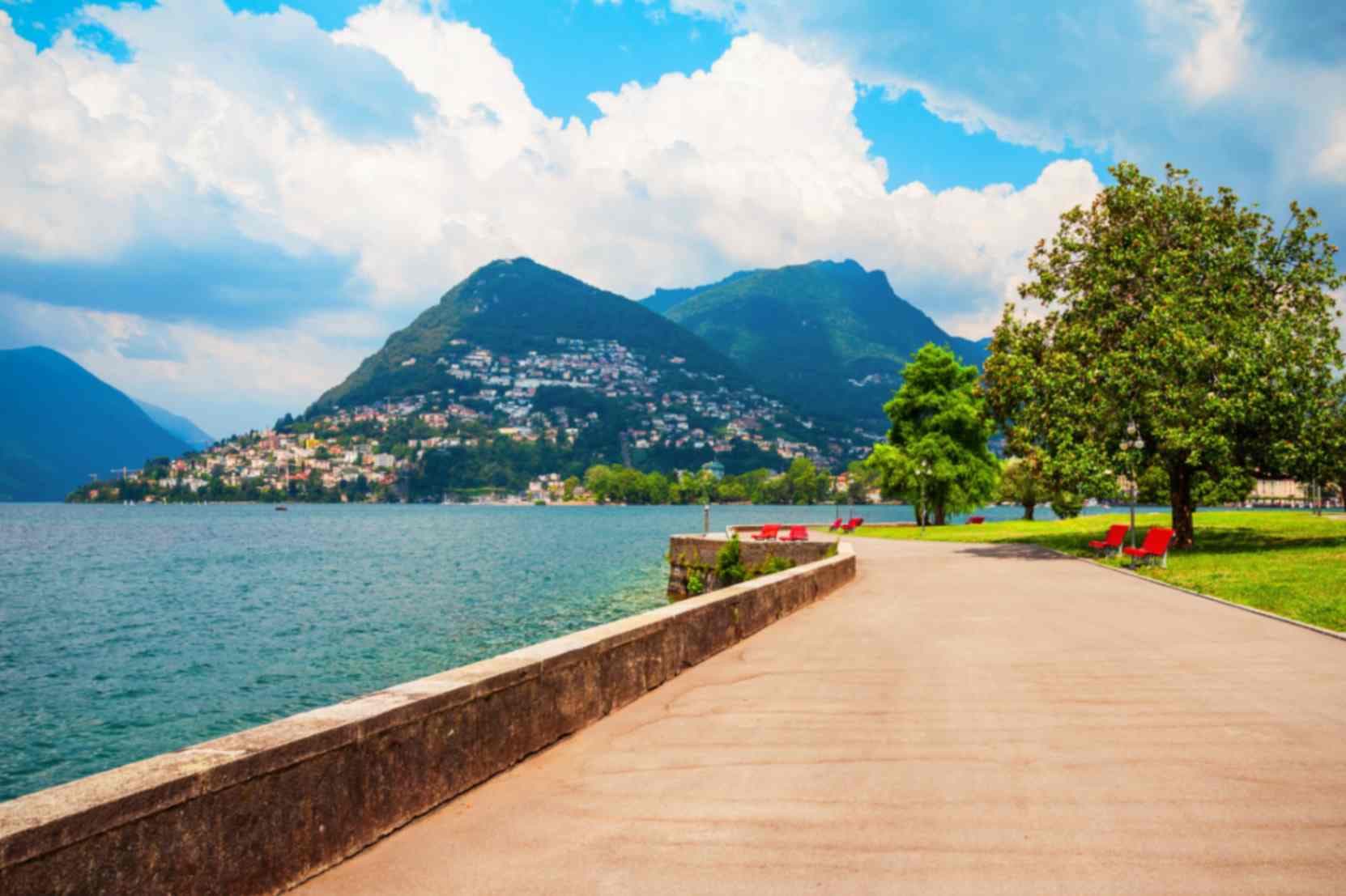 Lugano Lakeside Promenade