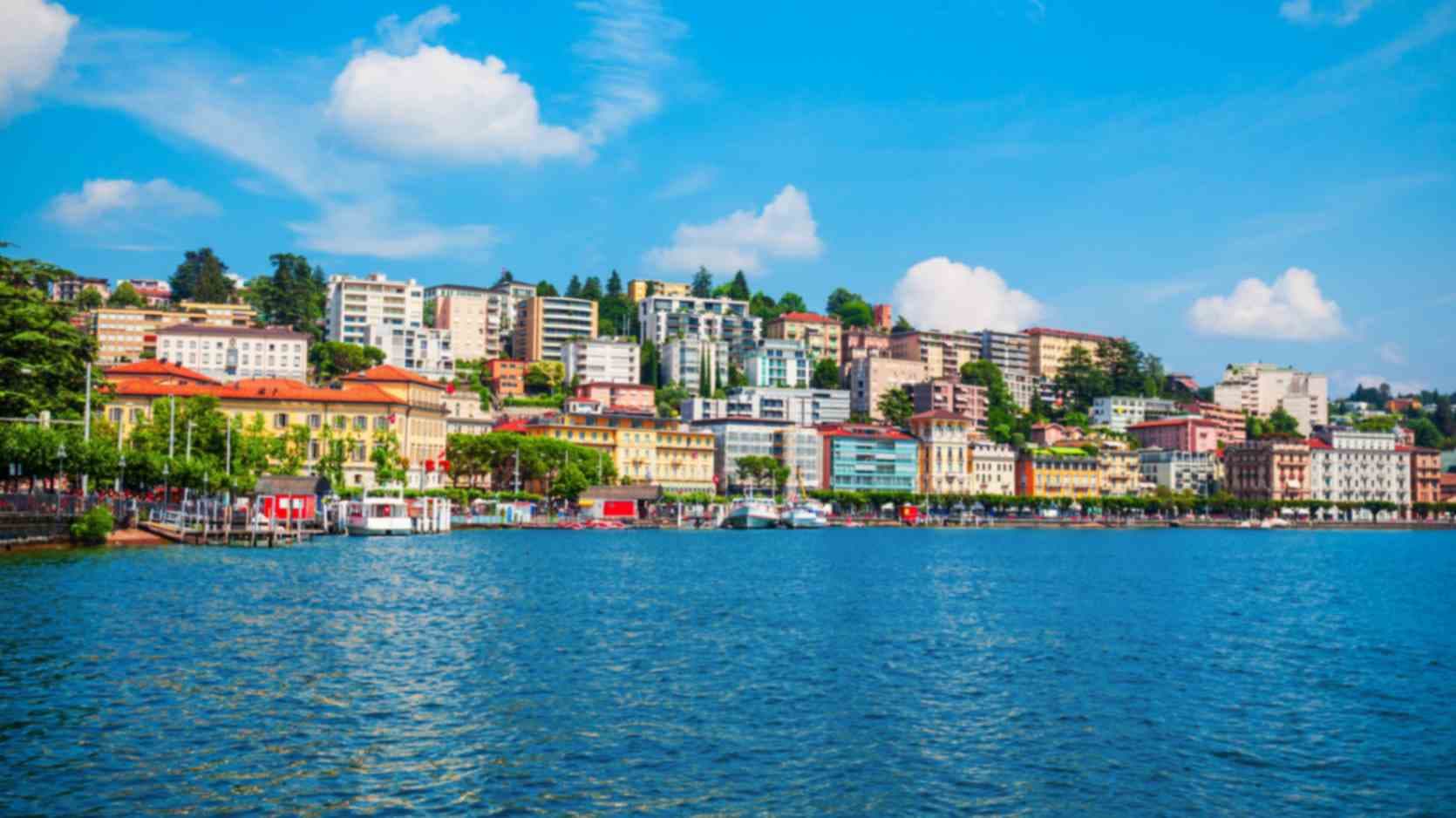 Lugano Waterfront Panorama