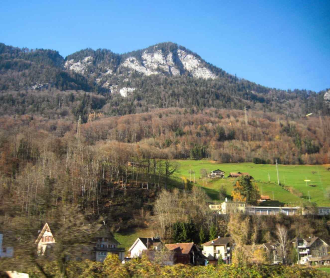Mount Pilatus seen from Alpnachstad
