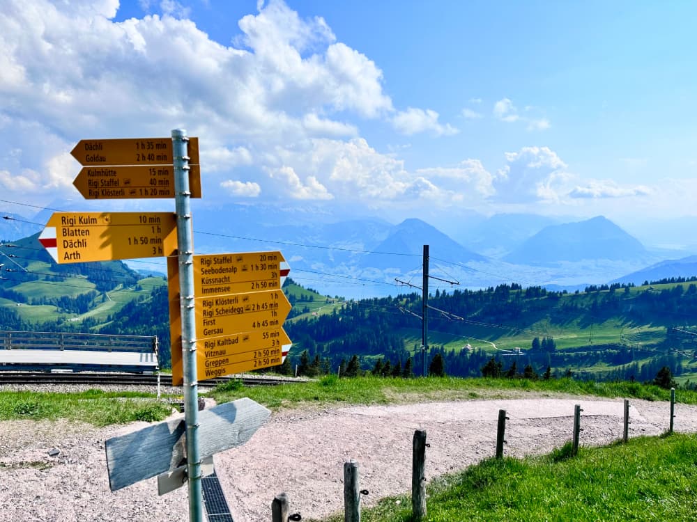 Mt. Rigi - Hiking Trails