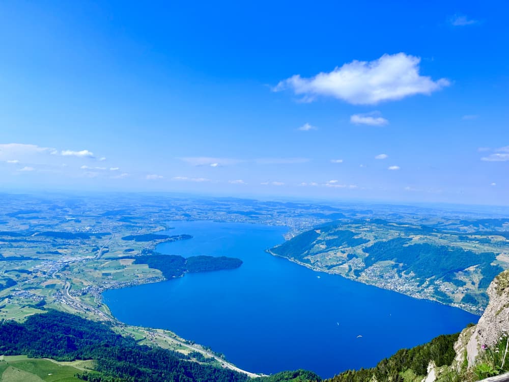 Mt. Rigi - Lake of Zug View