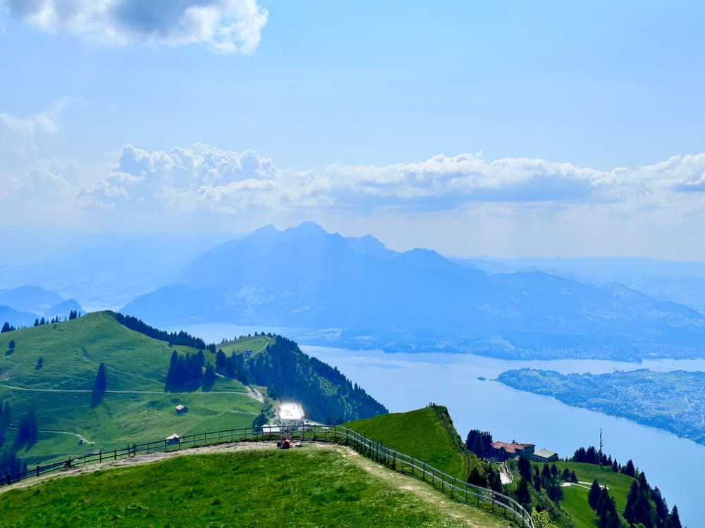Mt. Rigi - Mt Pilatus View