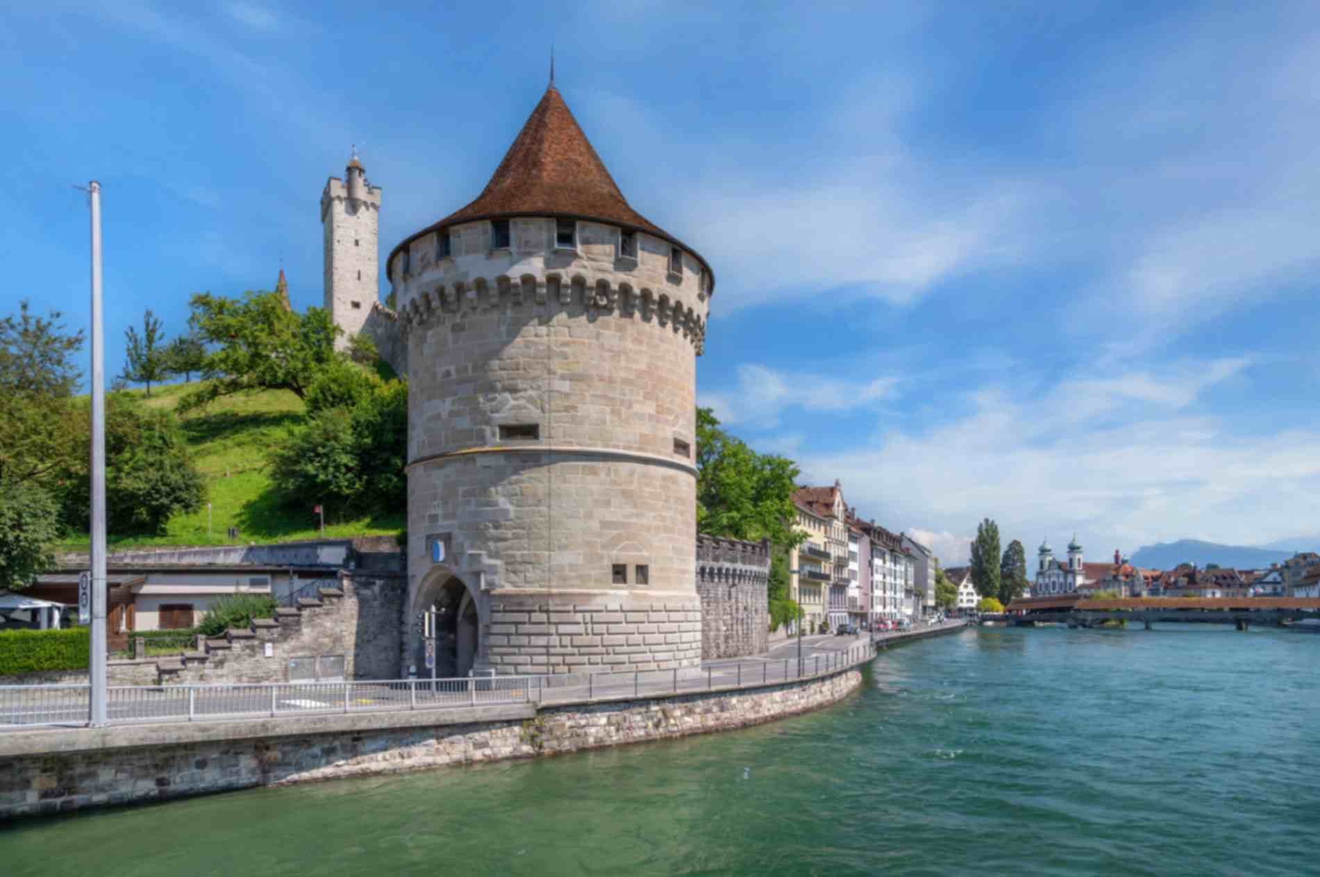 Muraglia di Musegg e torre Nölliturm
