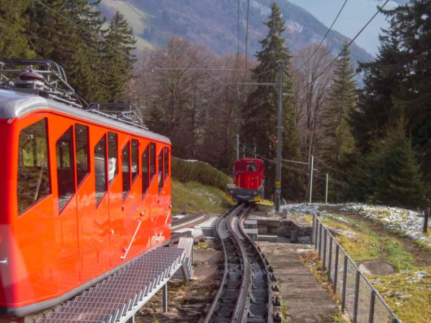 Pilatus Railway in autumn
