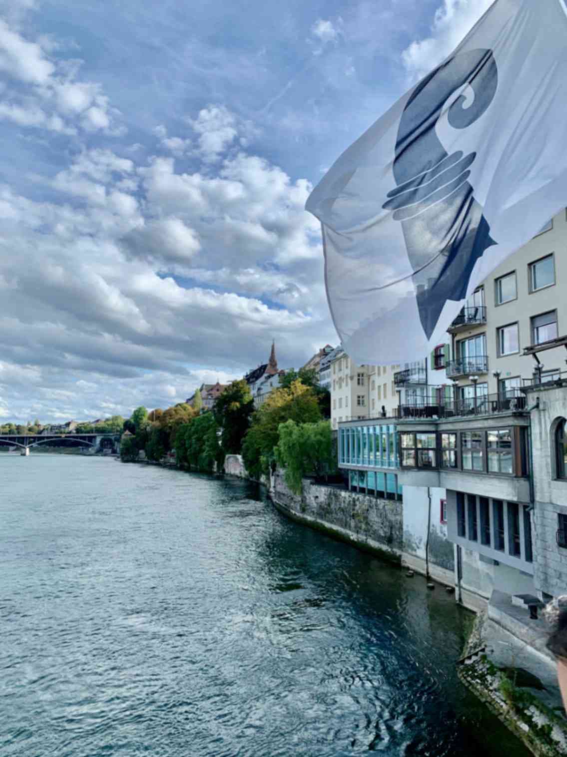 Rhine Riverside in Basel