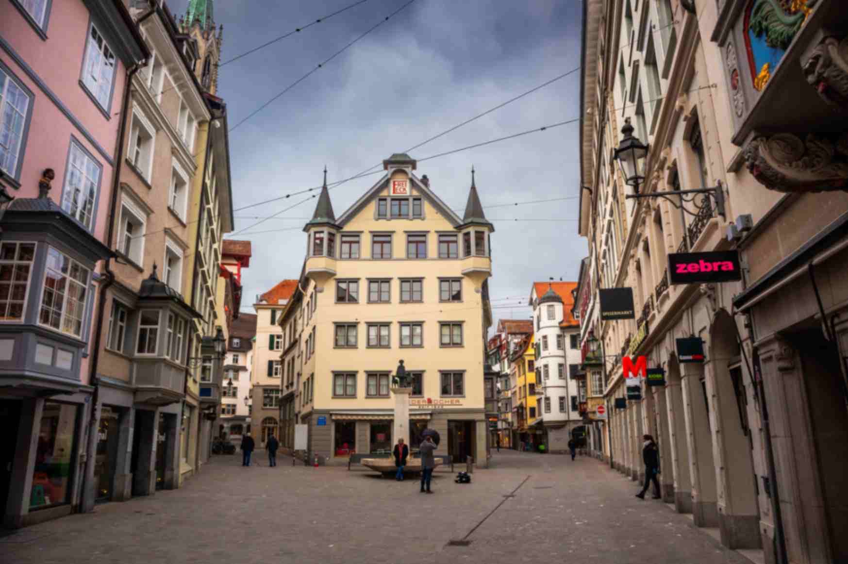 Historische Altstadt von St. Gallen