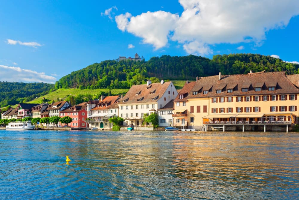 Steine Am Rhine - Rhine River View