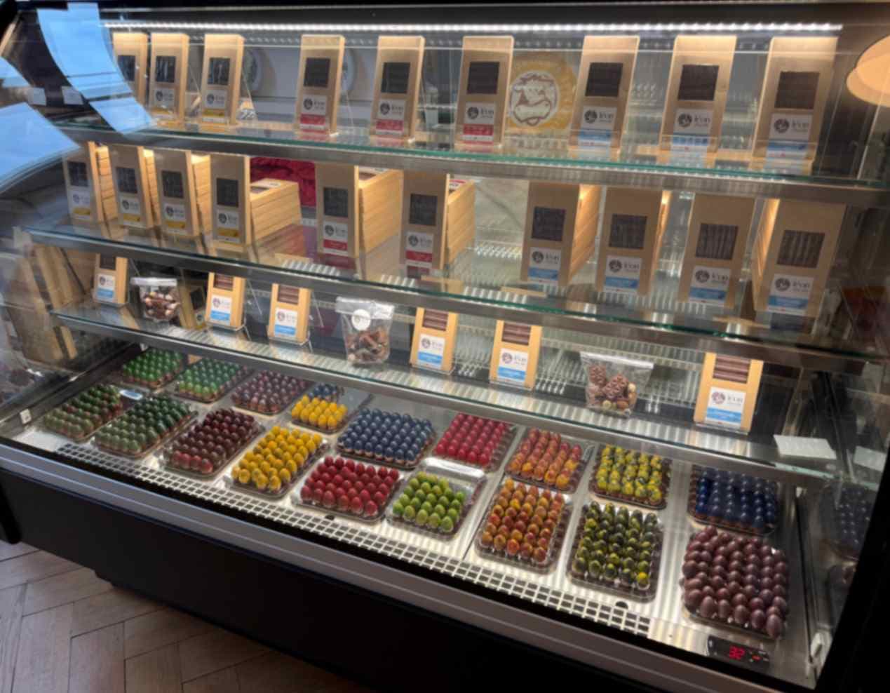 Swiss Chocolate Shop Display