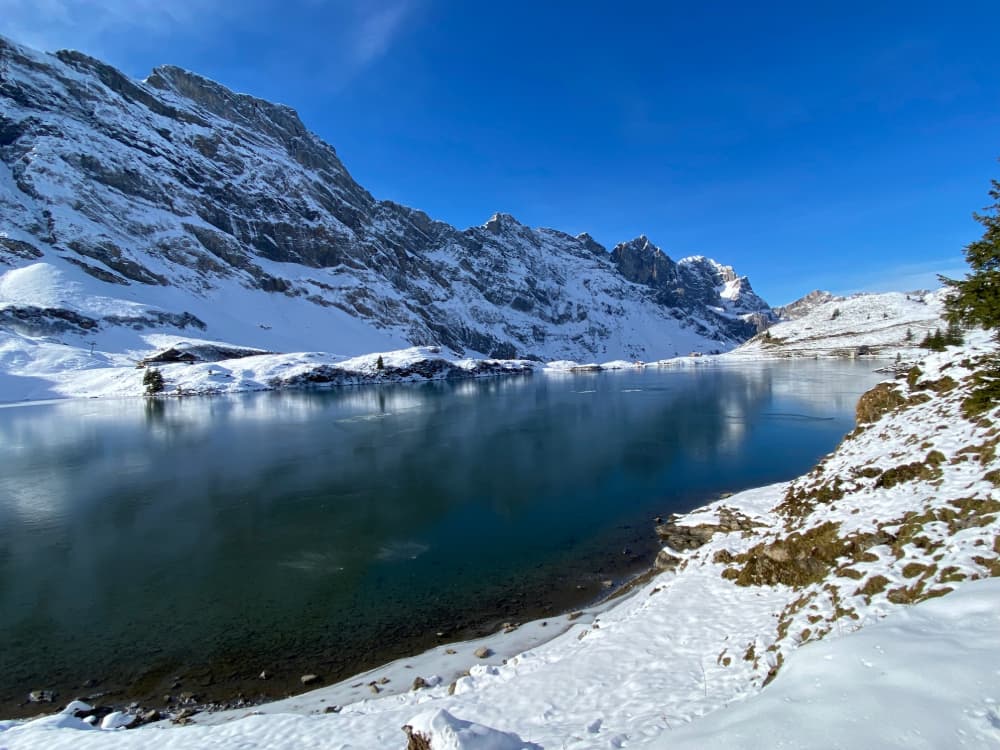 Trübsee in Winter