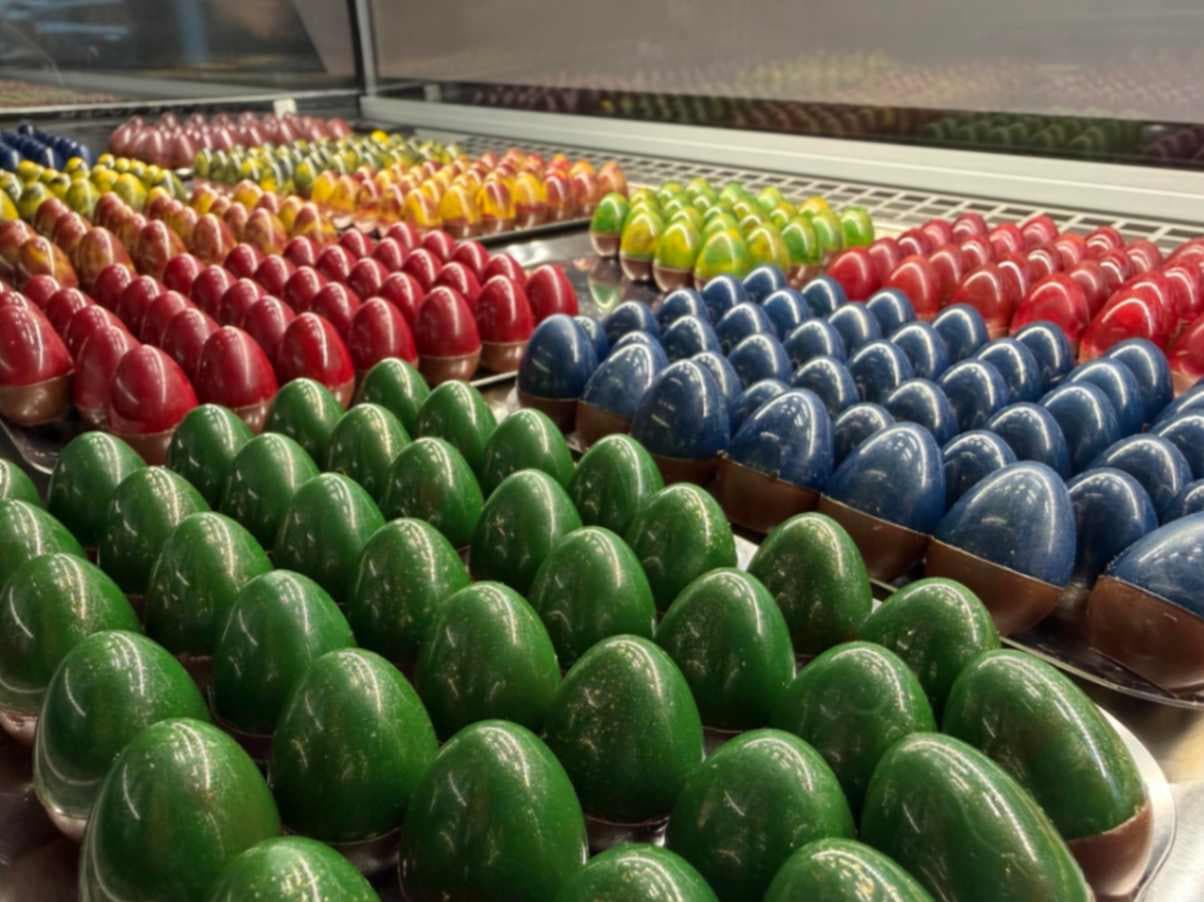 Artisan Swiss Chocolates Display