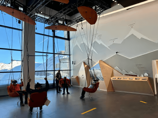 inside the site