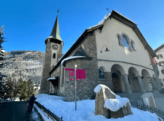 snow at zermatt