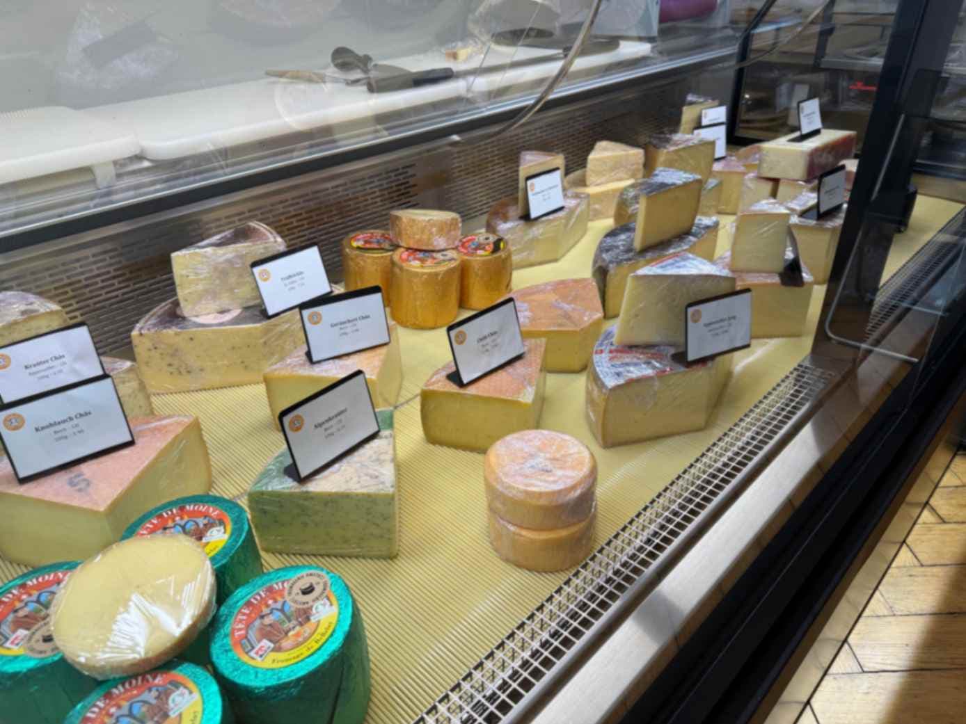 Swiss Cheese Shop Display